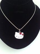 Zilveren Hello Kitty Ketting