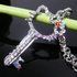 Hello Kitty Ketting met strass sleutel_6